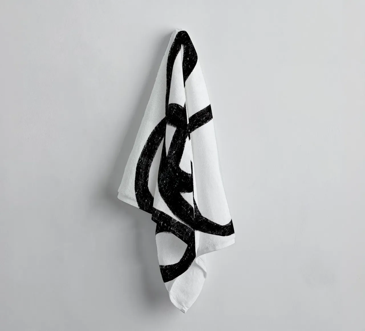 Weaving badhanddoek van Graphite