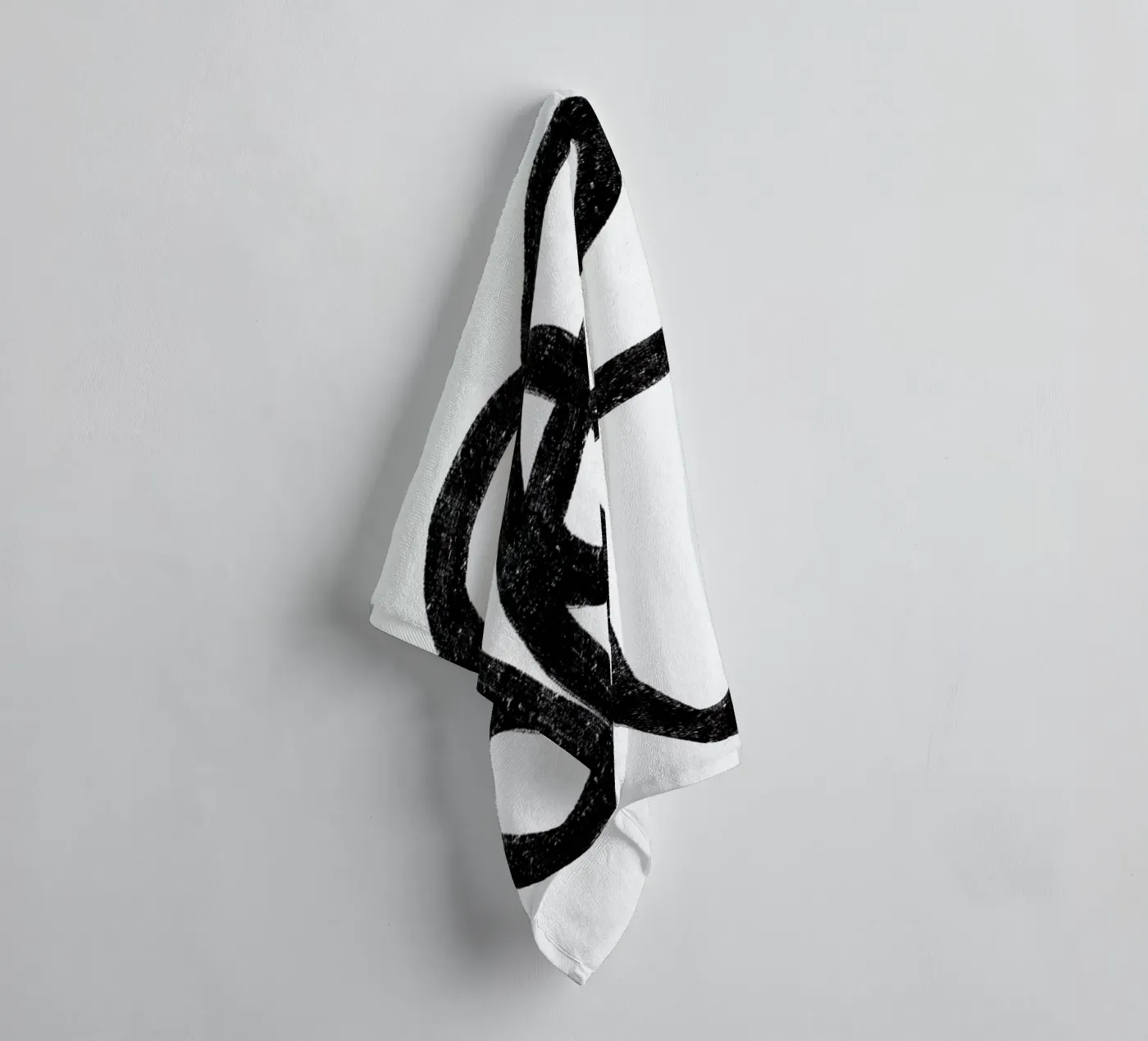 Weaving badhanddoek van Graphite