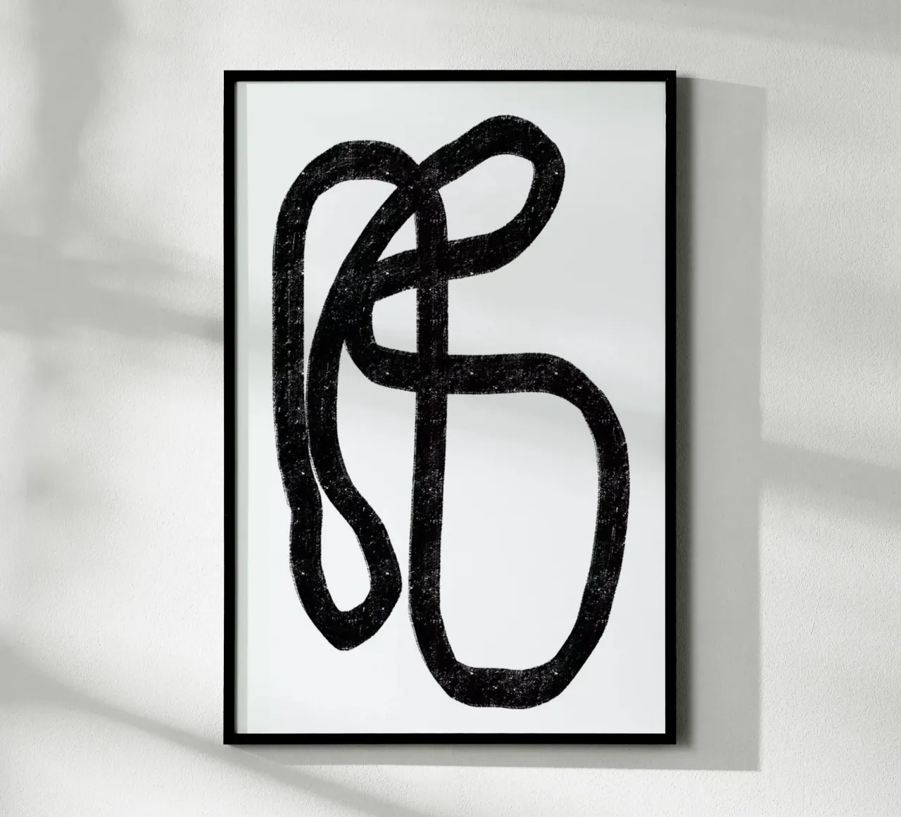 Weaving poster con telaio in alluminio da Graphite