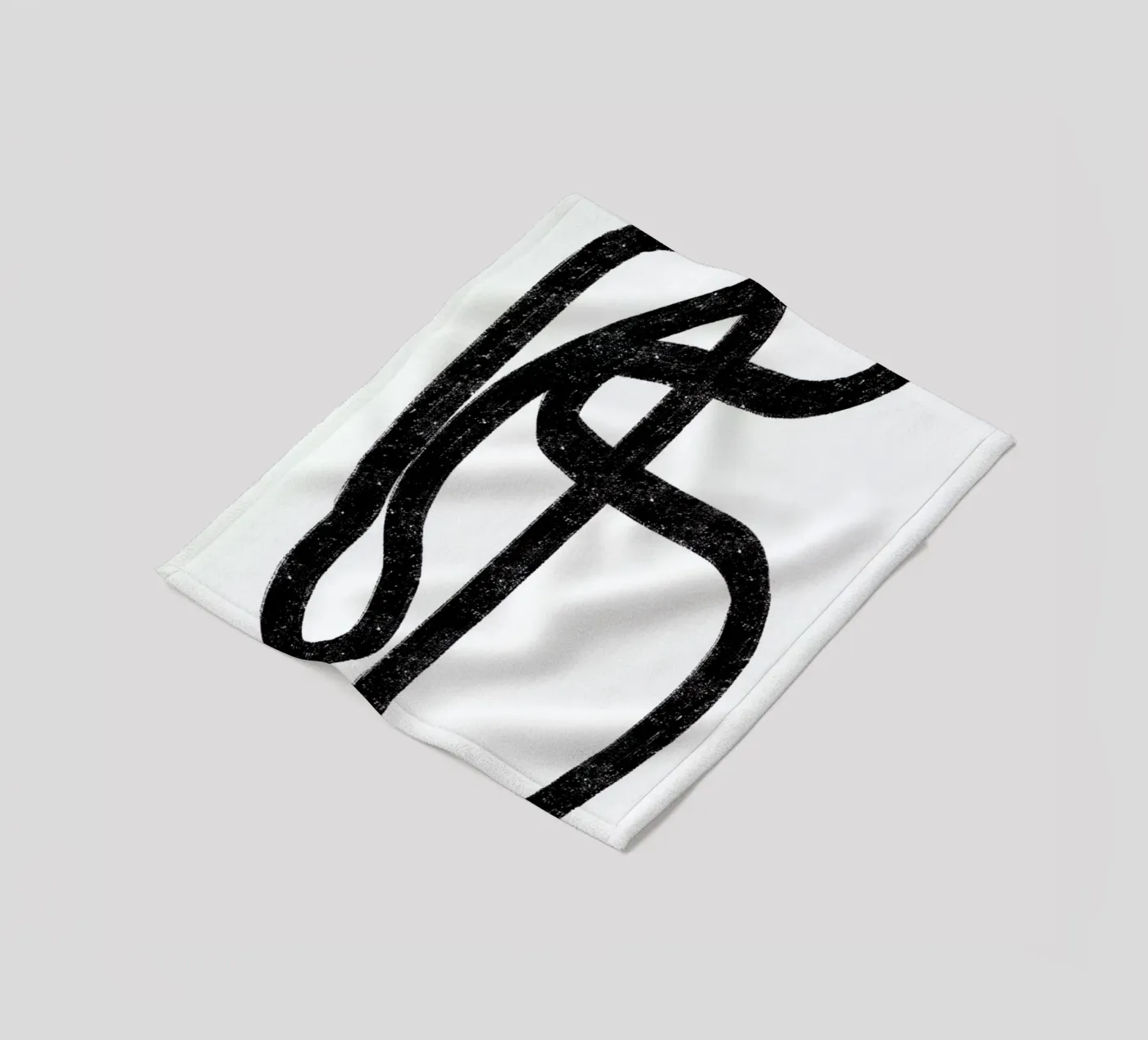 Weaving fleecedeken van Graphite