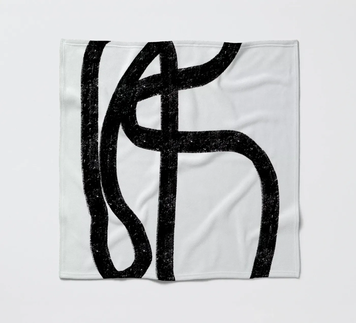 Weaving fleecedeken van Graphite