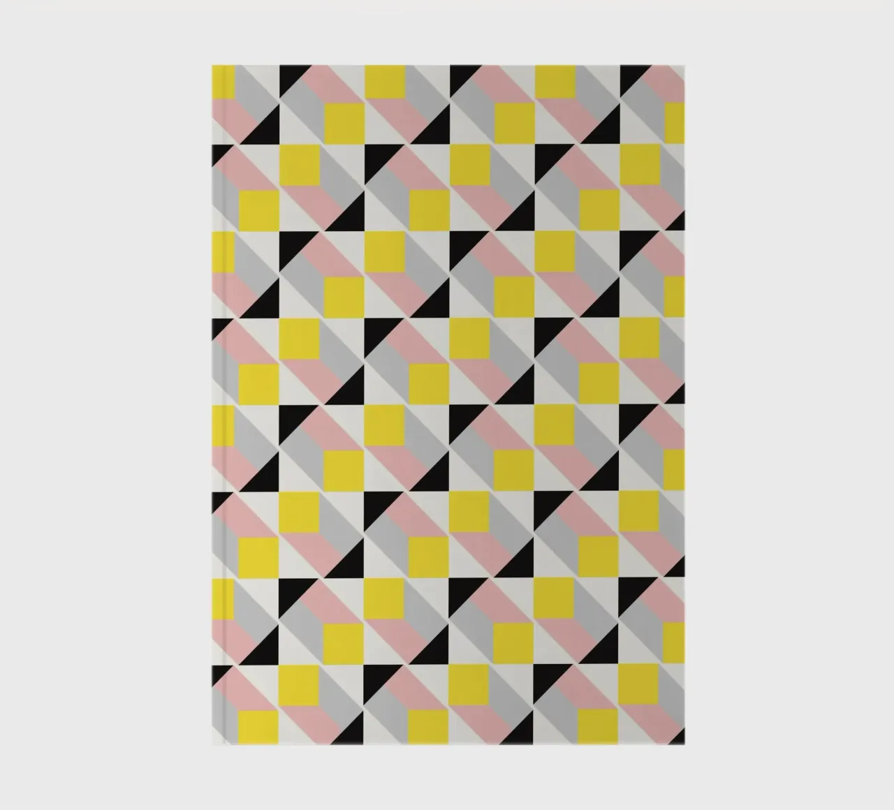 3d Geometrical pattern notebook by Little Dean