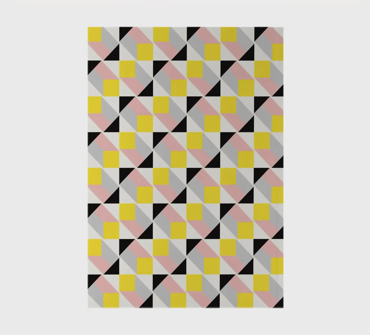 3d Geometrical pattern notebook by Little Dean
