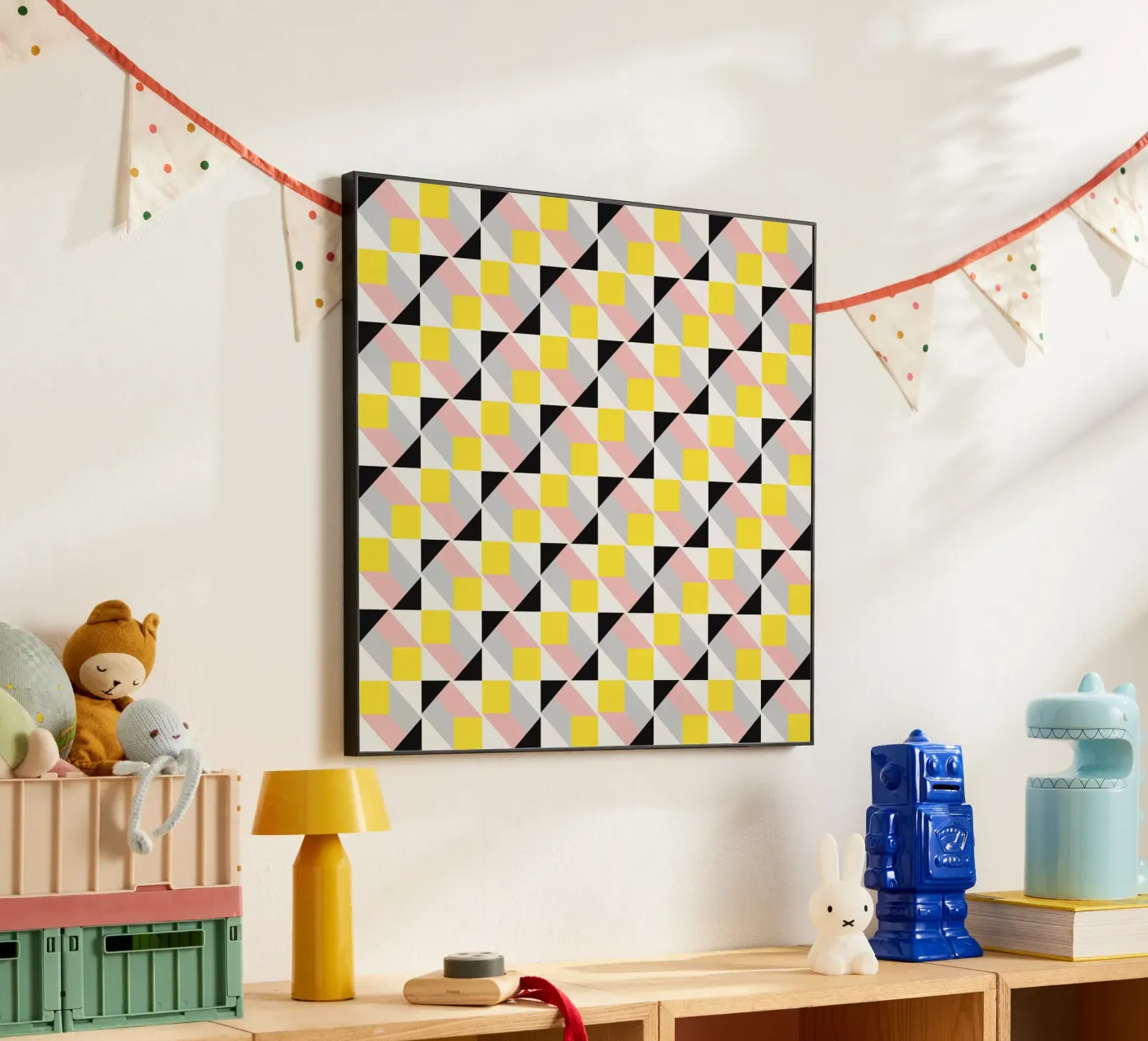 3d Geometrical pattern forex plate by Little Dean