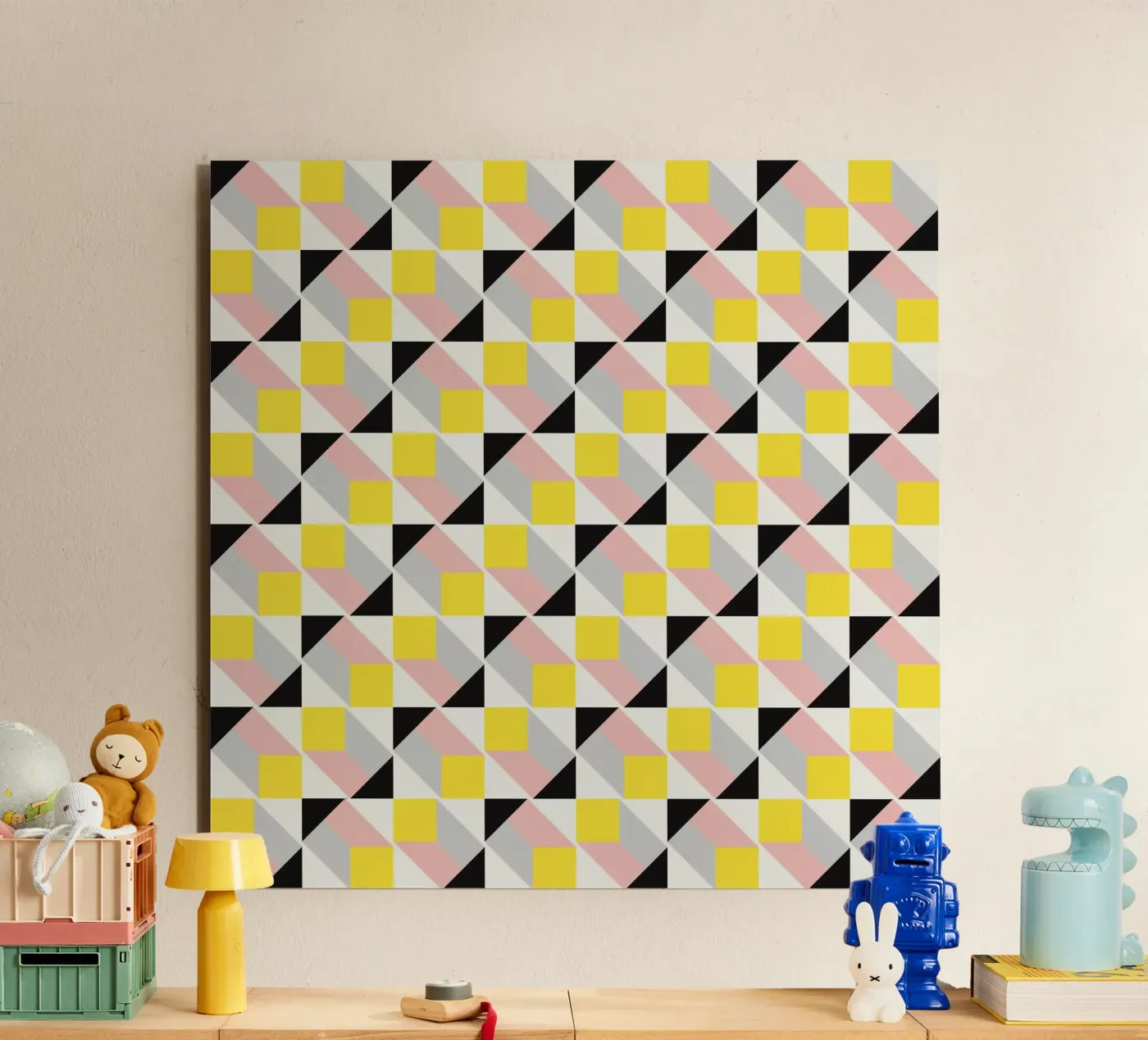 3d Geometrical pattern forex plate by Little Dean