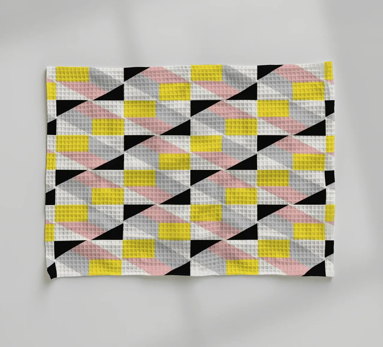Motivo geometrico 3d canovaccio da cucina da Little Dean