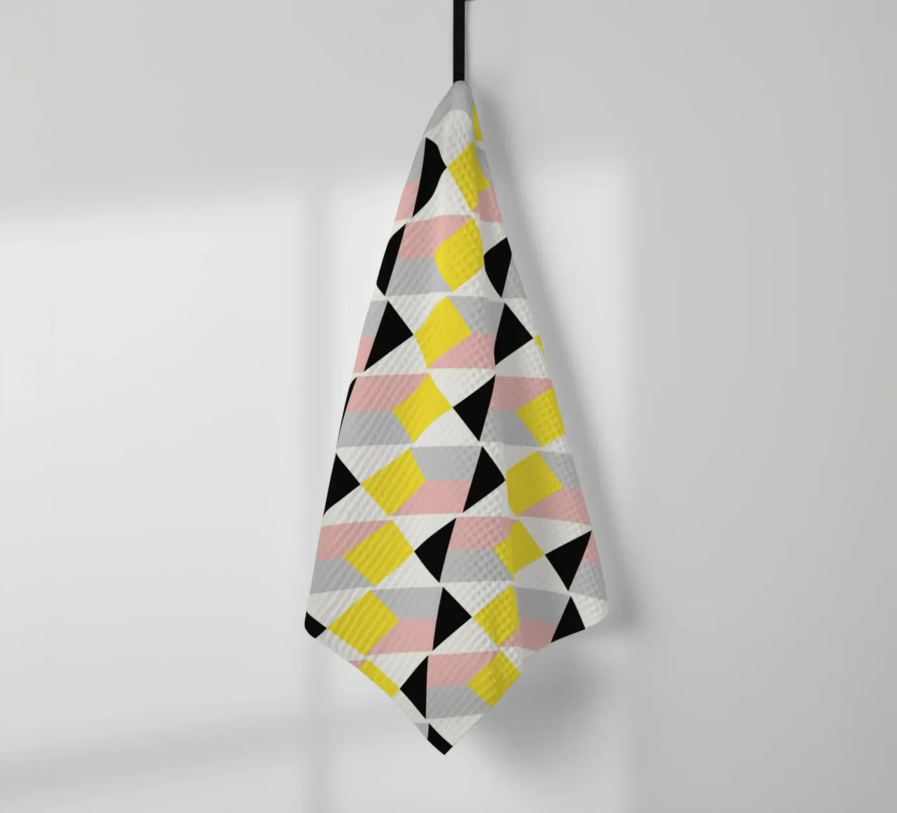 Motivo geometrico 3d canovaccio da cucina da Little Dean