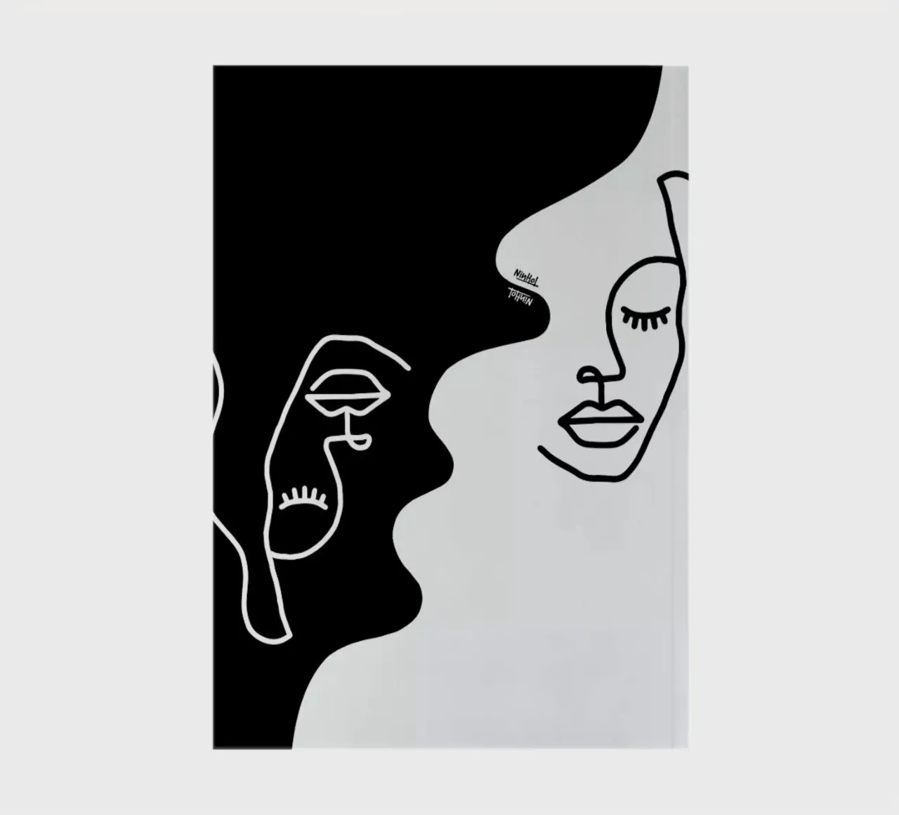 Black And White notebook by Ninhol