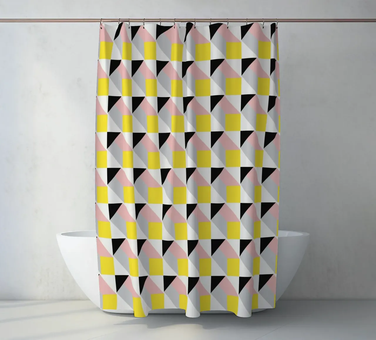 Modello geometrico 3d 02 tenda da doccia da Little Dean
