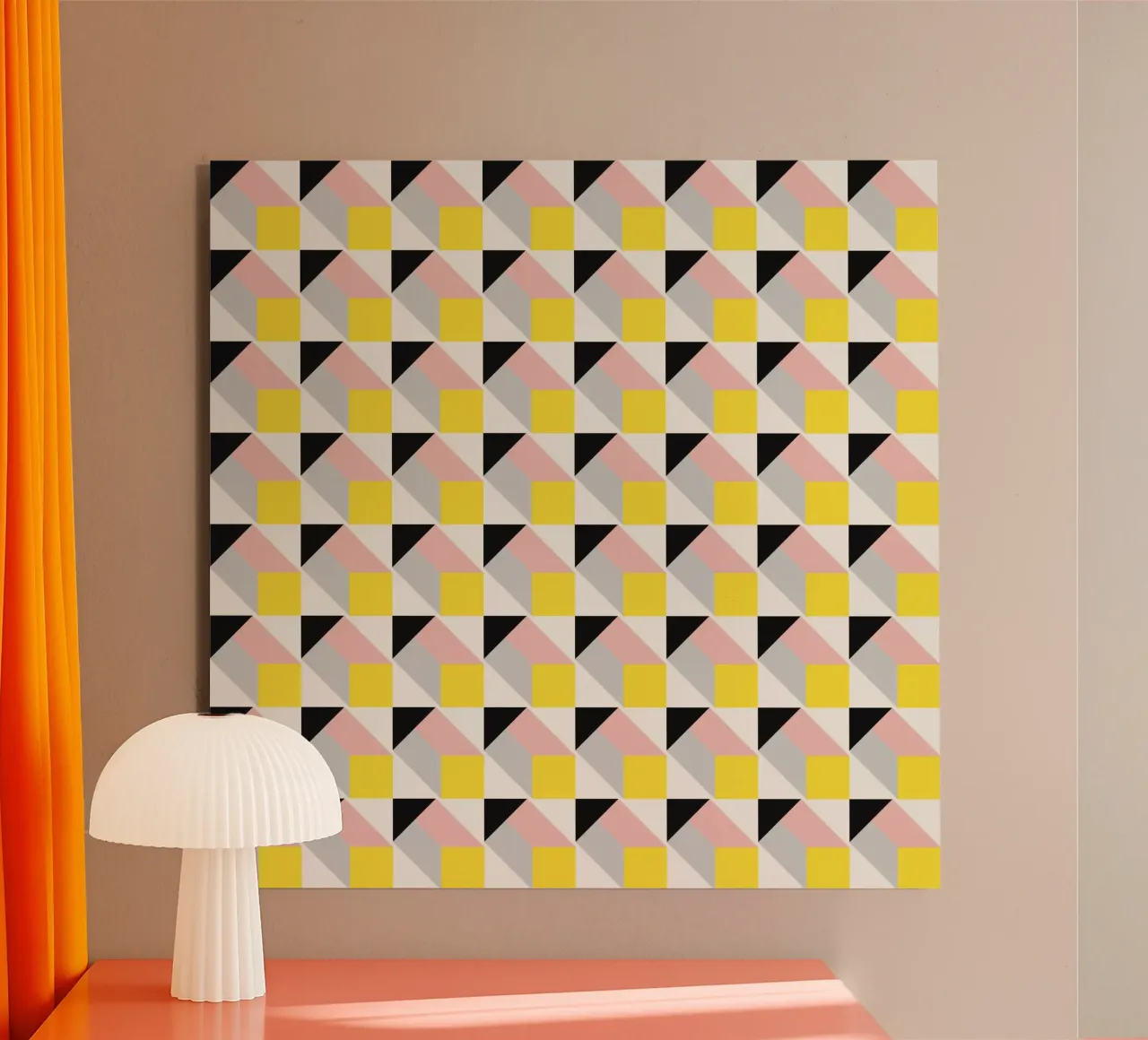 Modello geometrico 3d 02 alluminio dibond da Little Dean