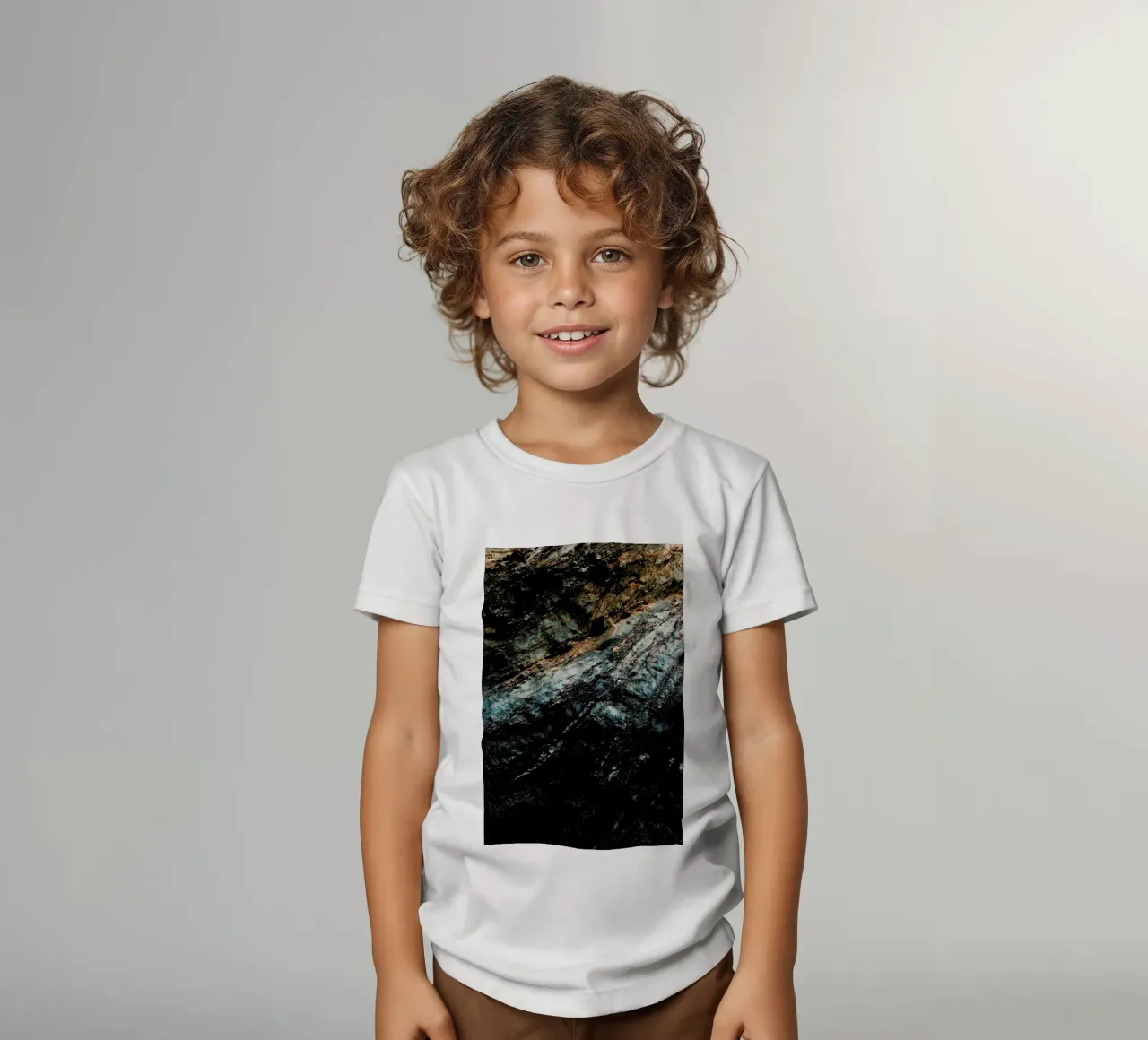 Stone Textures t-shirt bambini da Sebastian Hilgetag
