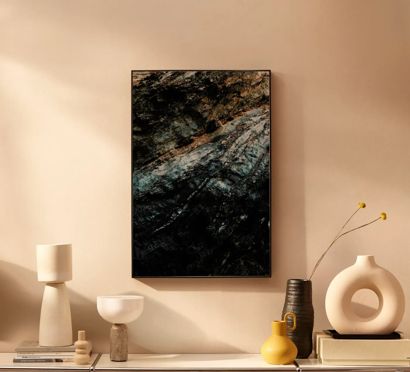 Stone Textures Acryl-Glas von Sebastian Hilgetag