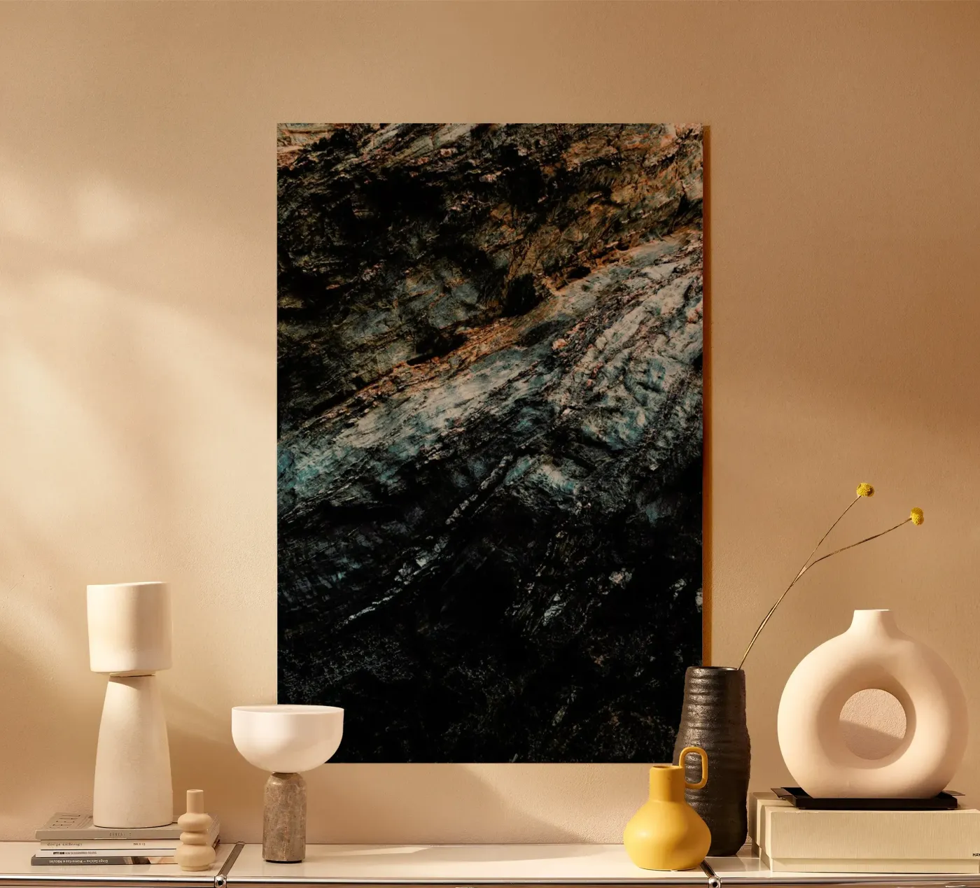 Stone Textures Acryl-Glas von Sebastian Hilgetag