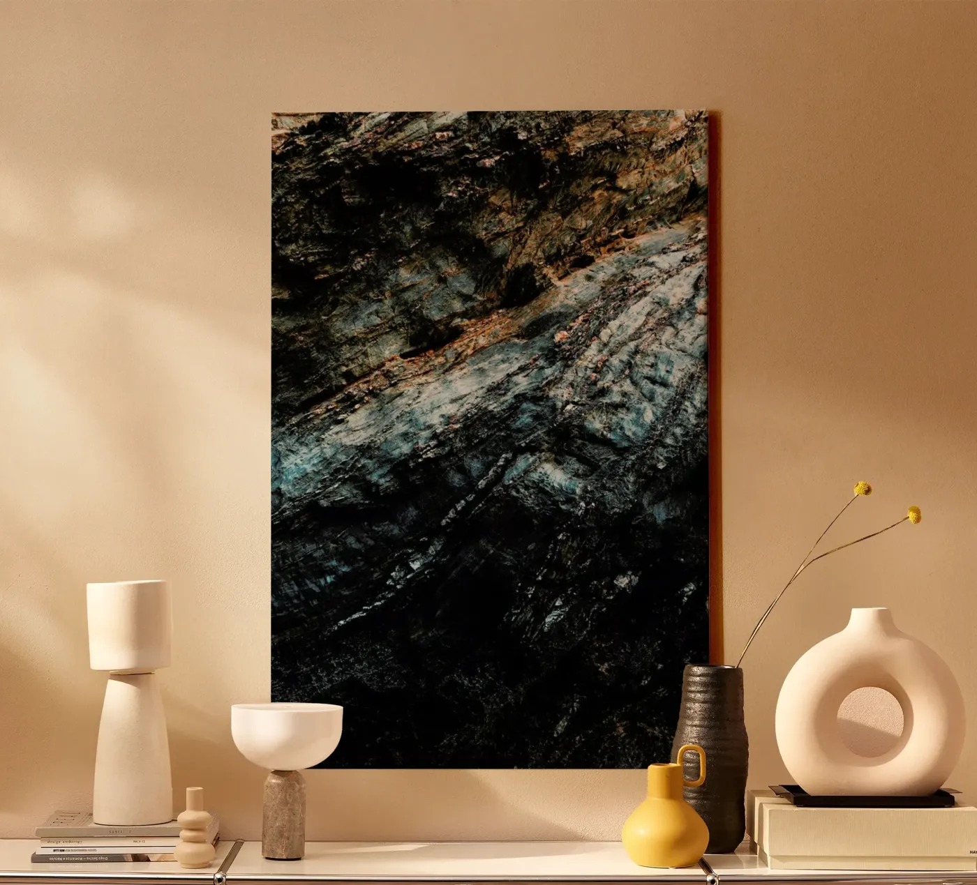 Stone Textures canvas by Sebastian Hilgetag