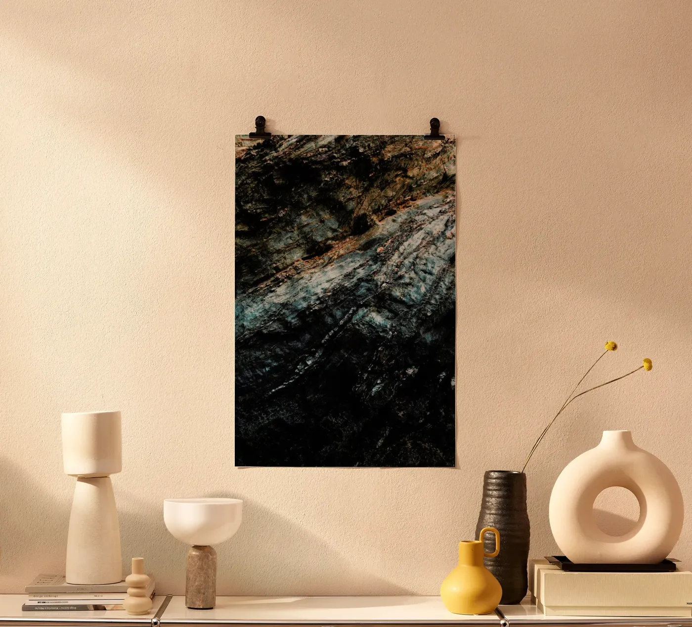 Stone Textures poster van Sebastian Hilgetag