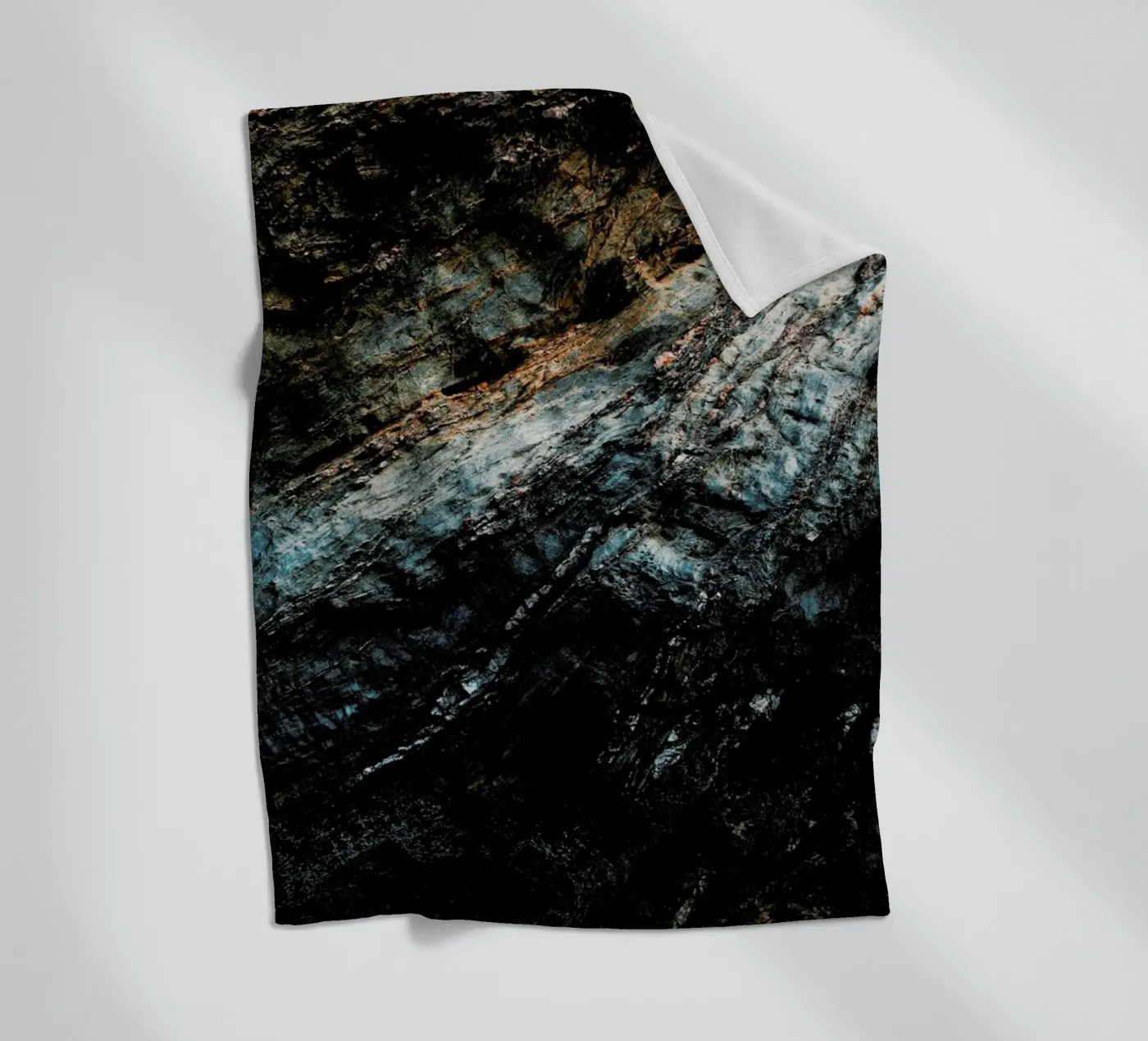 Stone Textures Fleecedecke von Sebastian Hilgetag