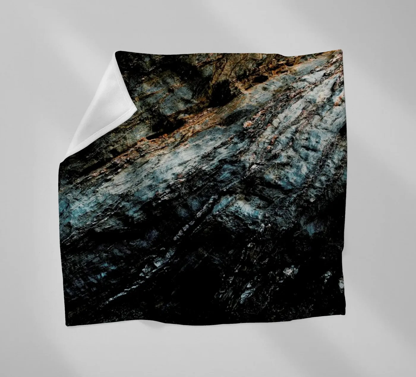 Stone Textures Fleecedecke von Sebastian Hilgetag