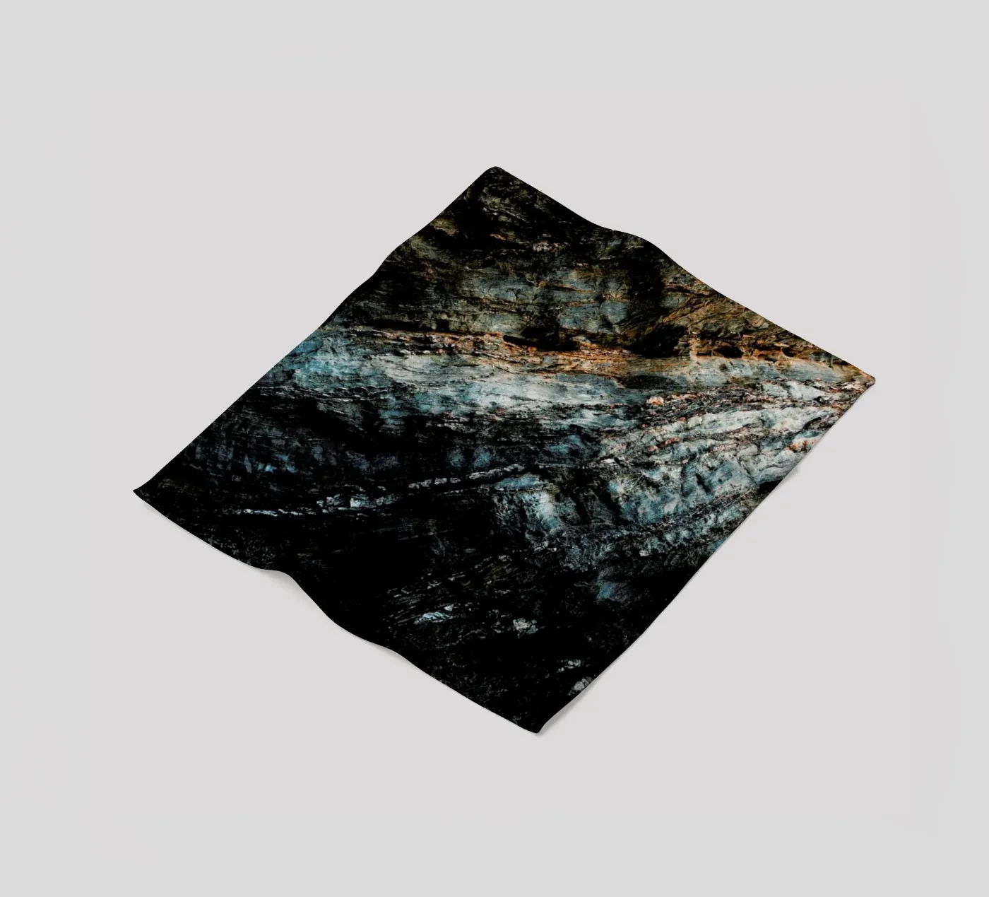 Stone Textures Fleecedecke von Sebastian Hilgetag