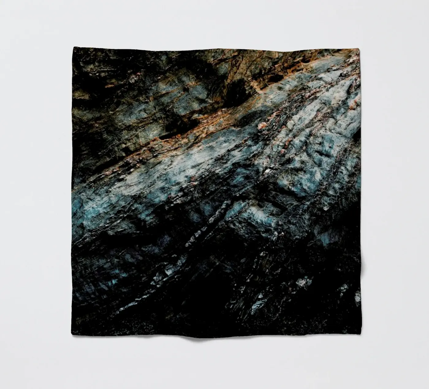 Stone Textures Fleecedecke von Sebastian Hilgetag