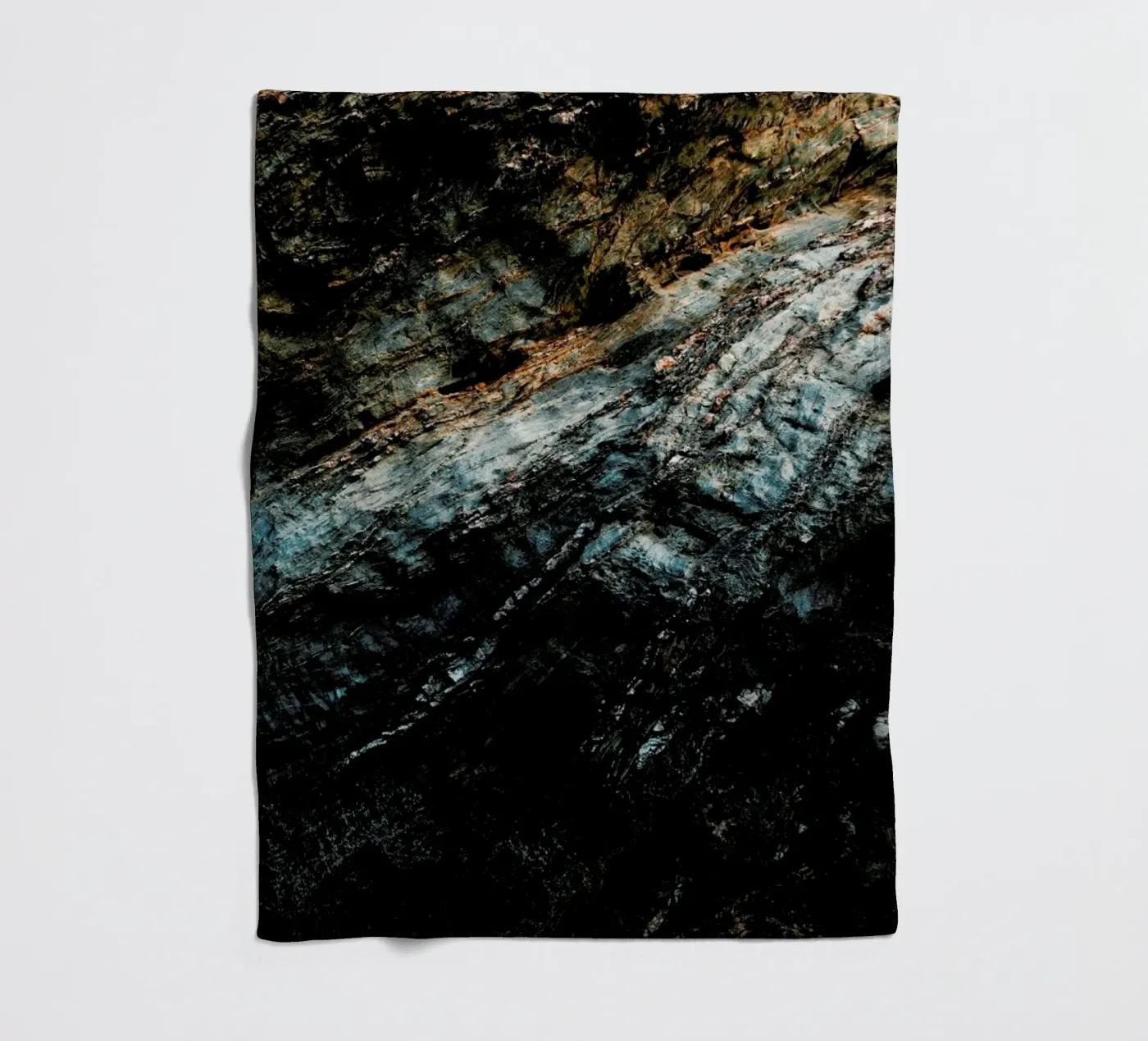 Stone Textures Fleecedecke von Sebastian Hilgetag