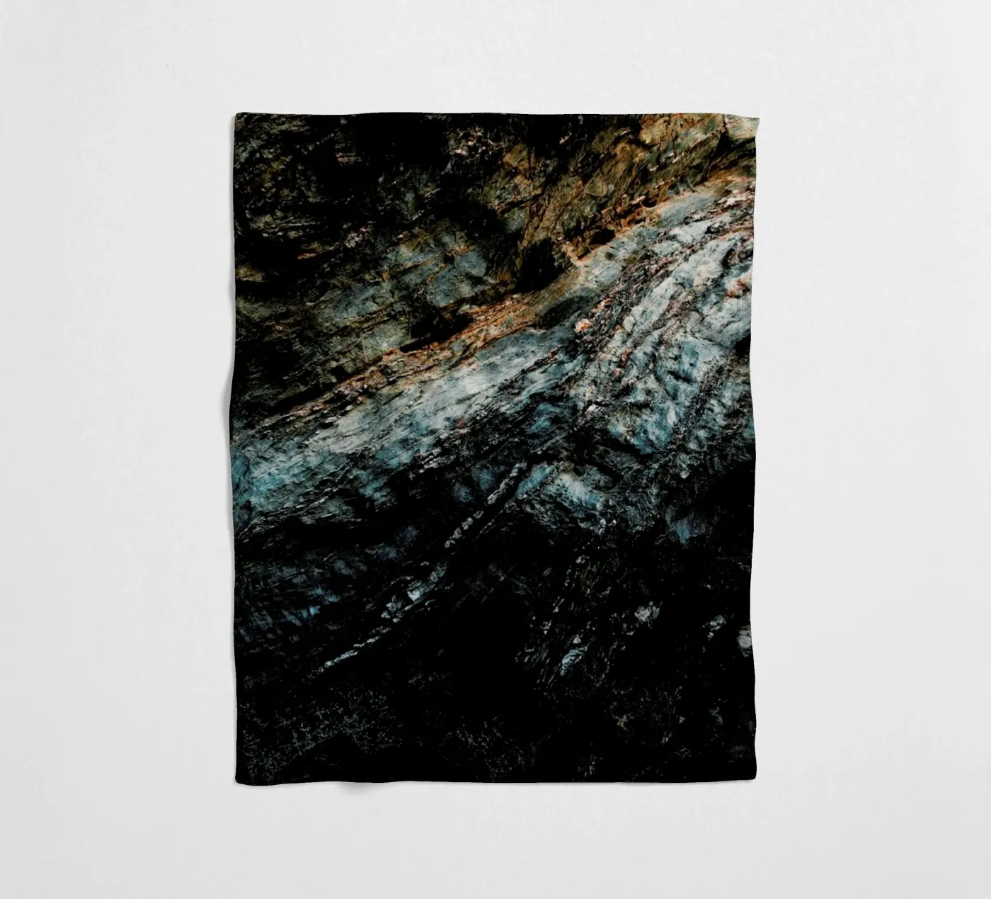 Stone Textures Fleecedecke von Sebastian Hilgetag