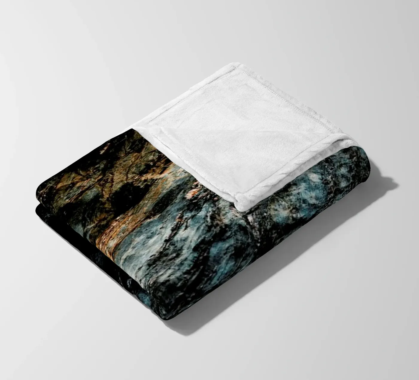 Stone Textures Fleecedecke von Sebastian Hilgetag