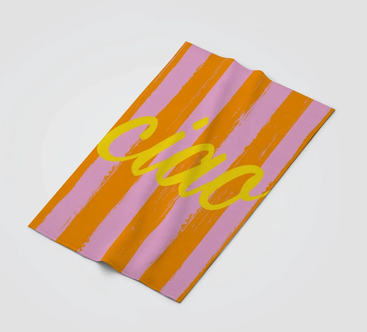 Ciao a Strisce coperta in pile da pierosvisuals