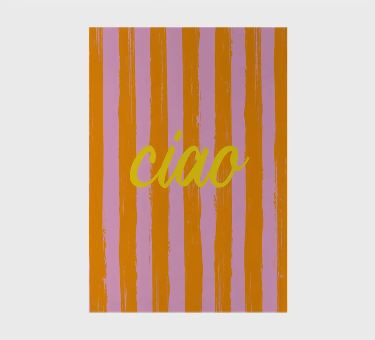Ciao a Strisce notebook by pierosvisuals