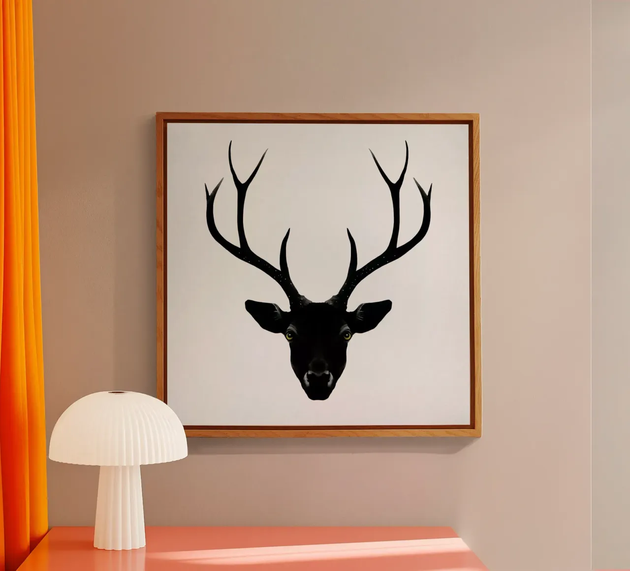 The Black Deer plexiglass da Ruben Ireland