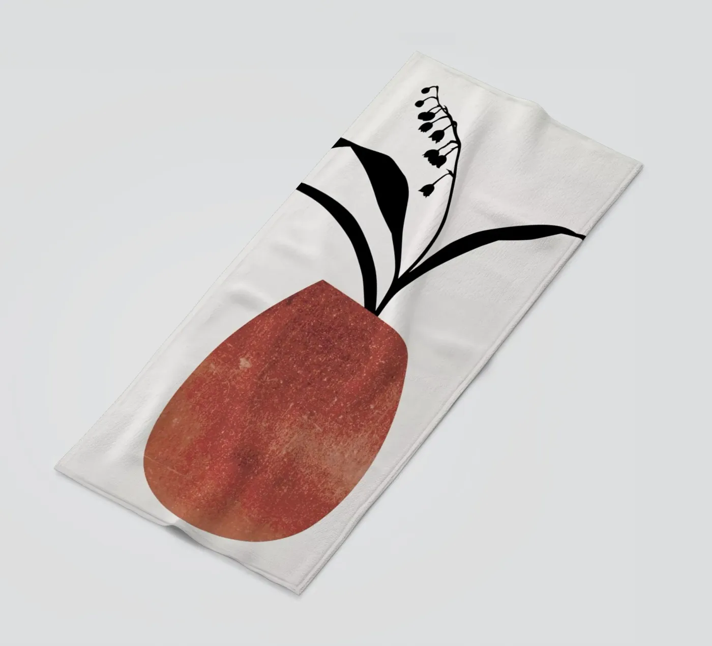 Winter Flowers telo mare da Kubistika