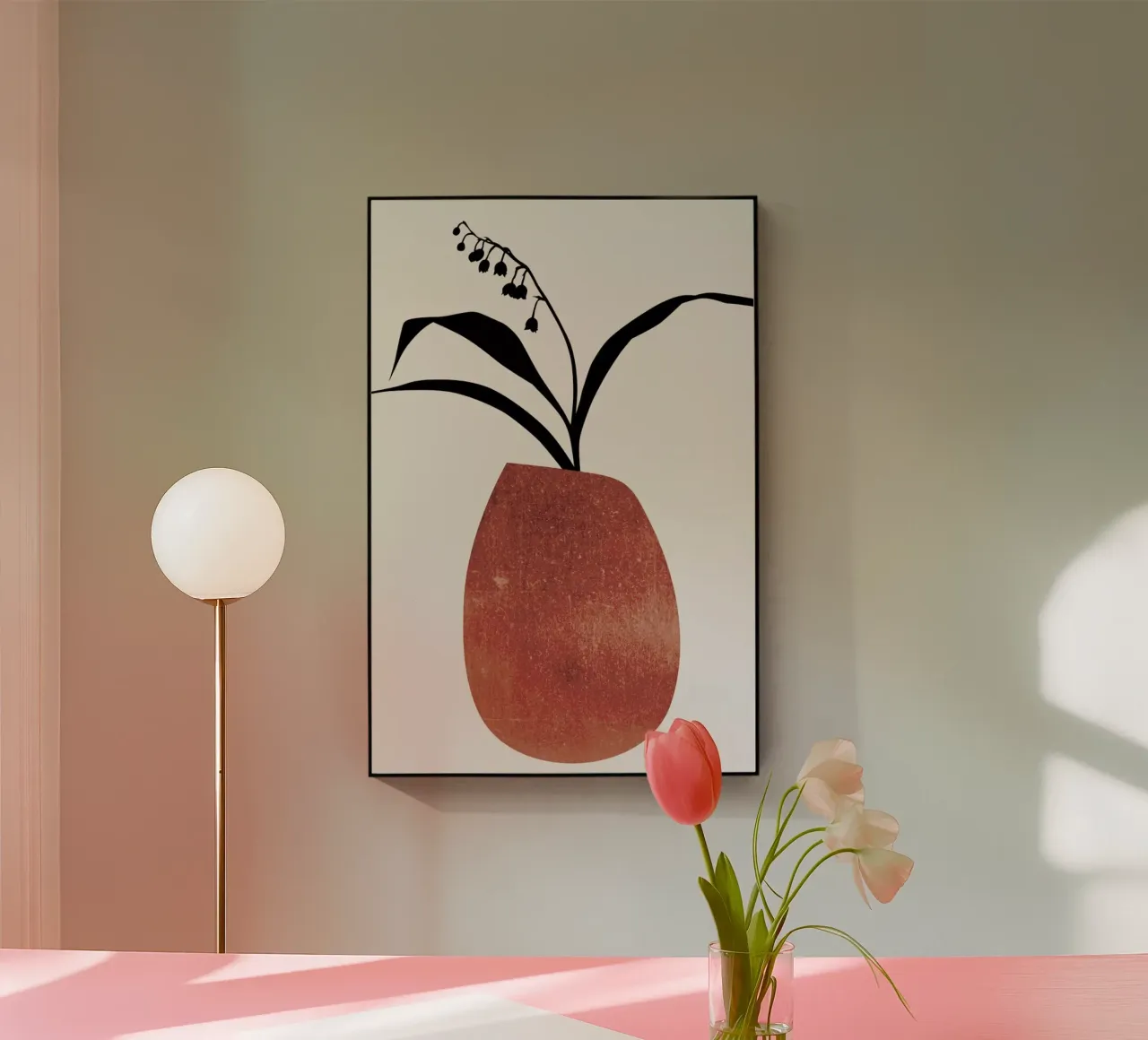 Winter Flowers plexiglass da Kubistika