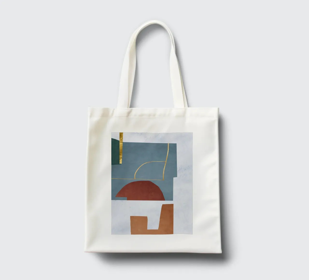 abstract lines and forms Jutebeutel von ramosashop