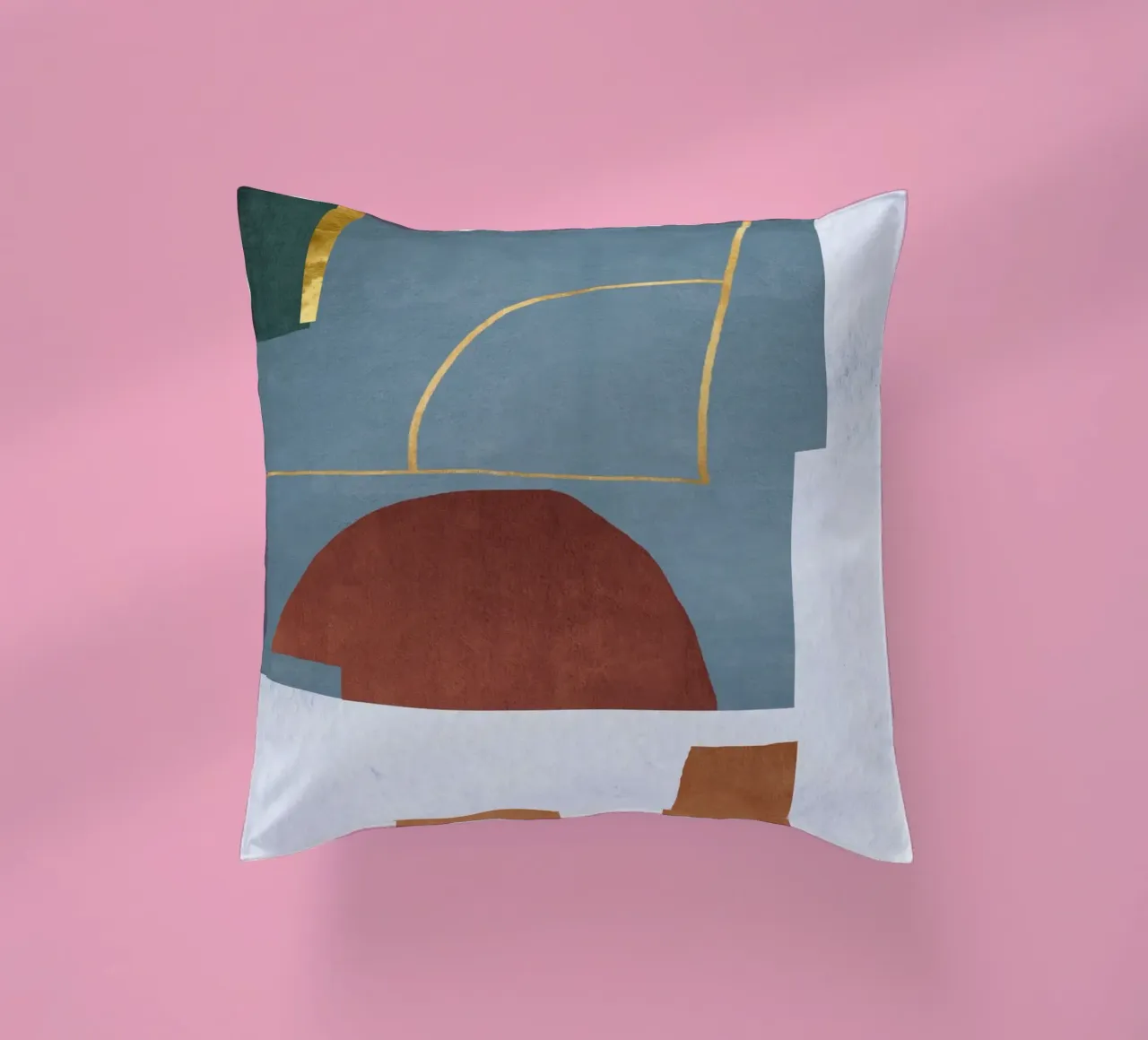 abstract lines and forms kussen van ramosashop
