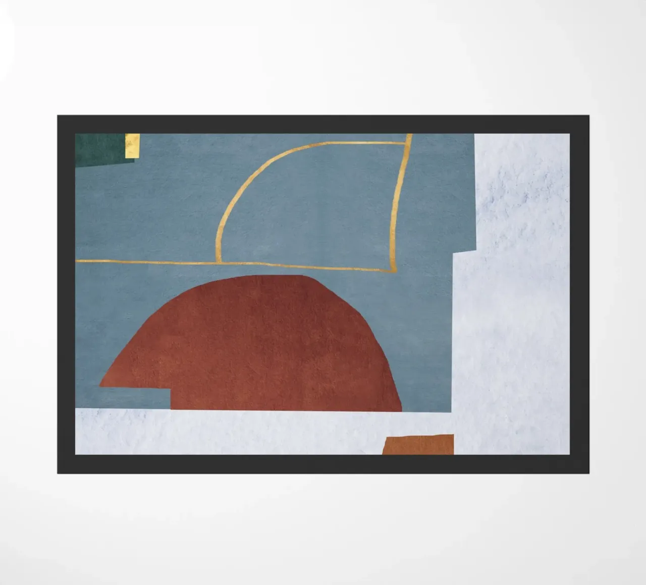 abstract lines and forms Fußmatte von ramosashop