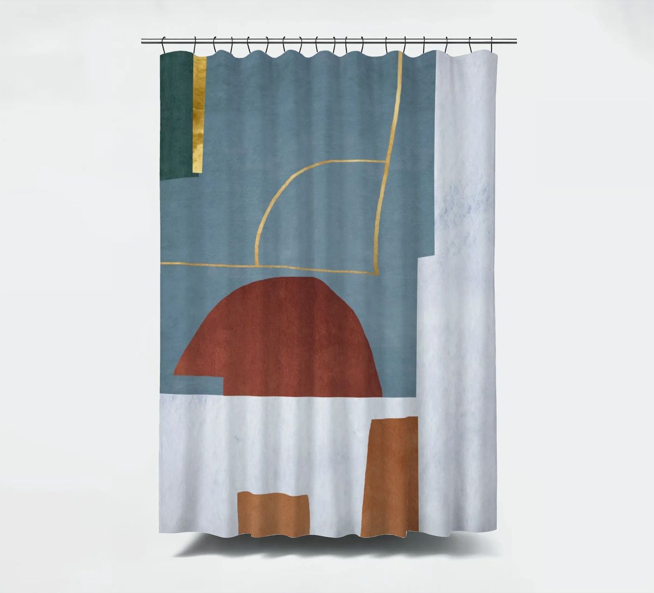 abstract lines and forms Duschvorhang von ramosashop