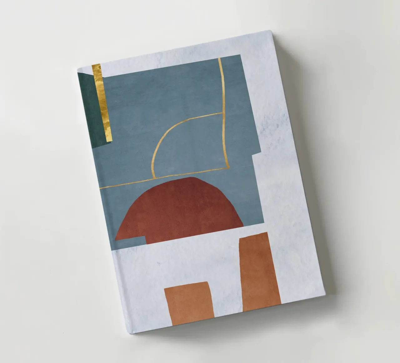 abstract lines and forms carnet de notes de ramosashop