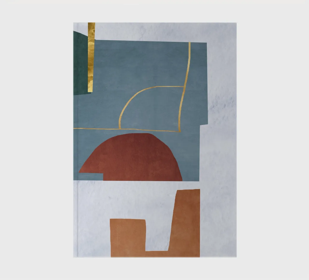 abstract lines and forms carnet de notes de ramosashop