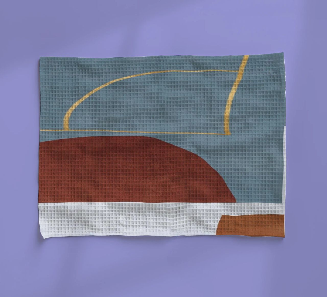 abstract lines and forms torchon de ramosashop