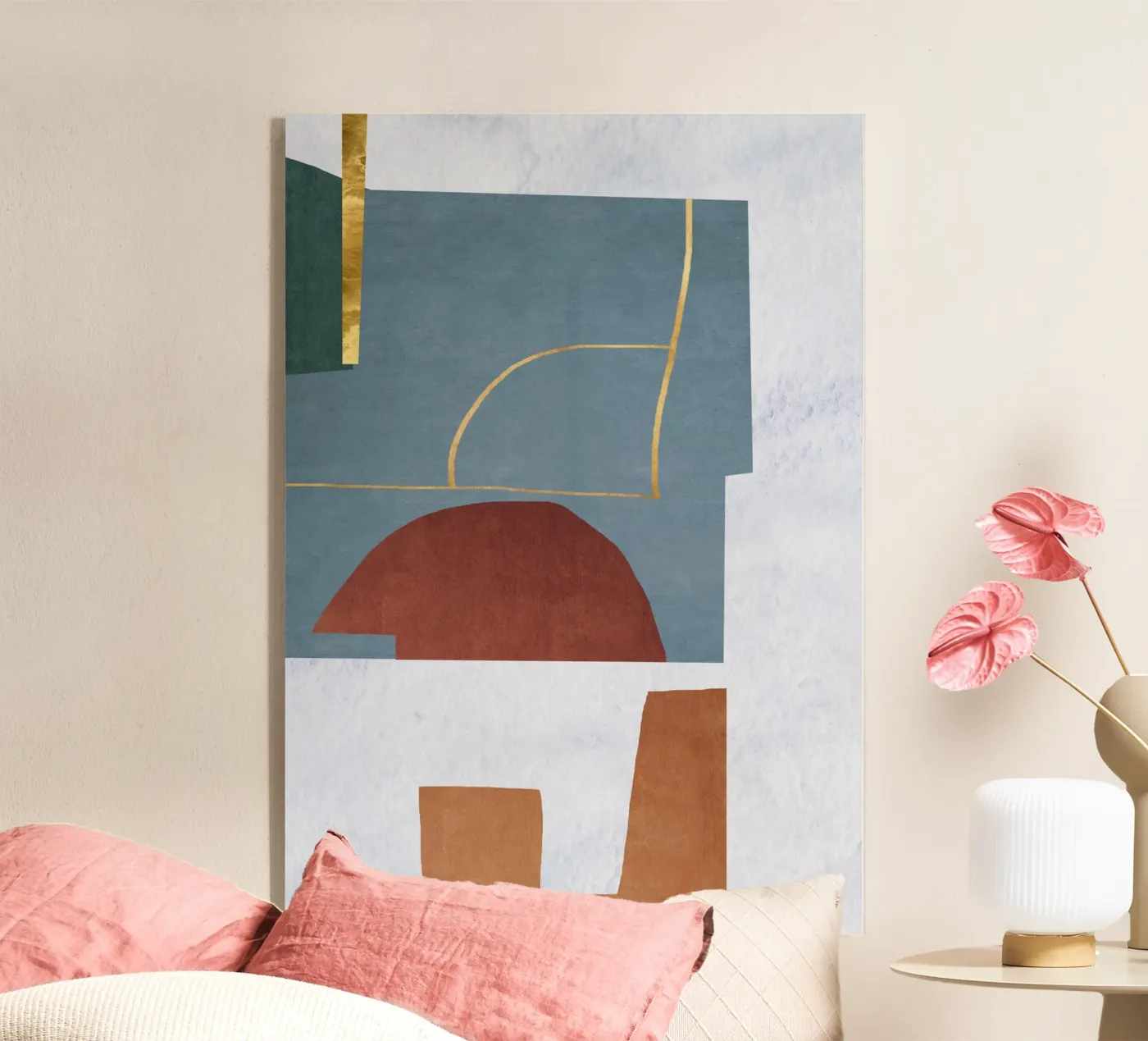 abstract lines and forms acryl van ramosashop