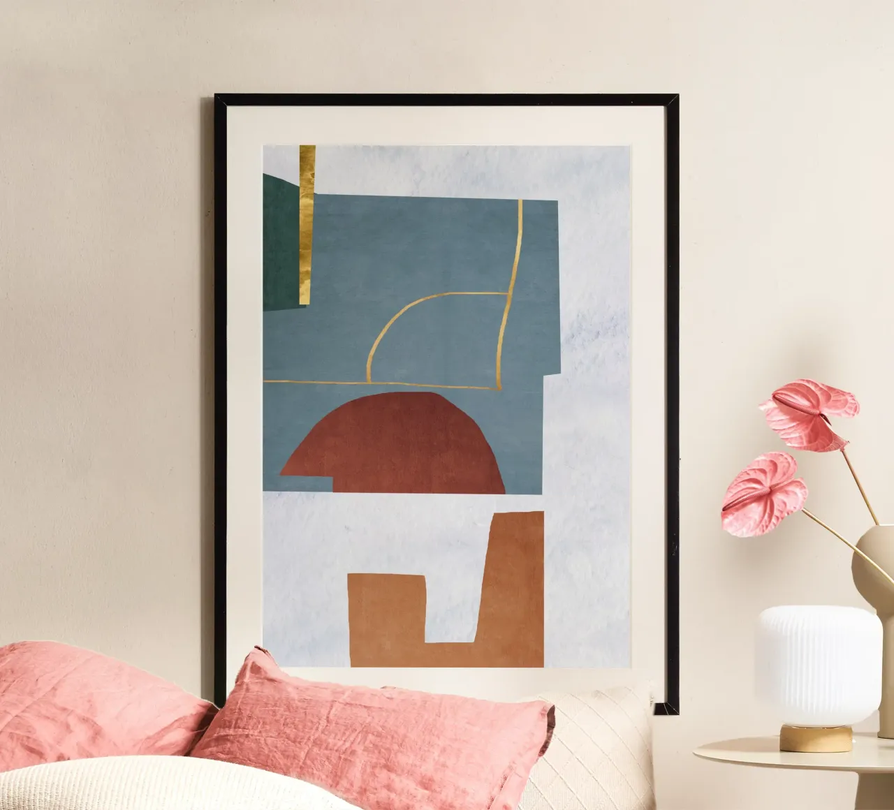 abstract lines and forms carta hahnemühle da ramosashop