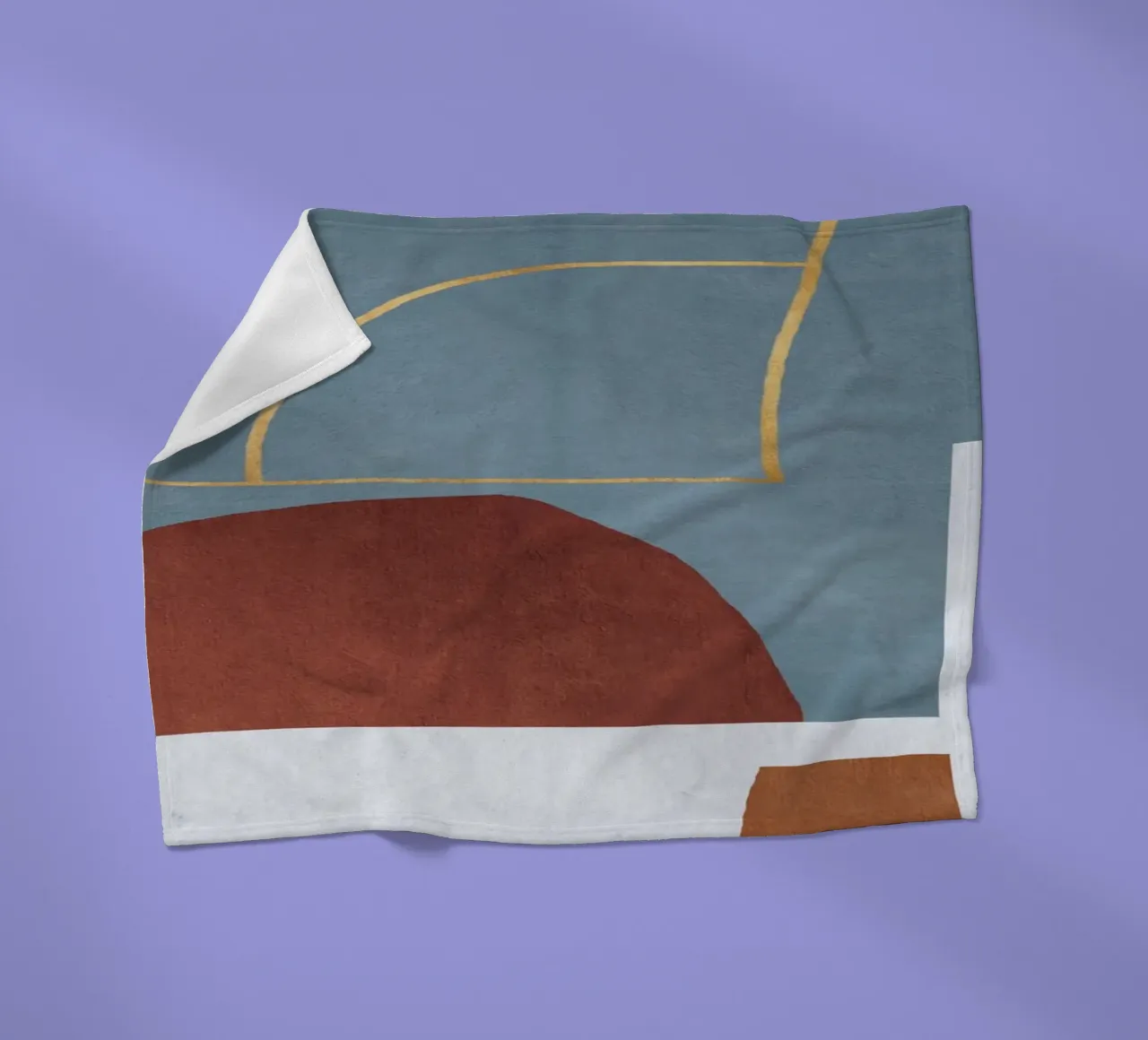 abstract lines and forms coperta in pile da ramosashop