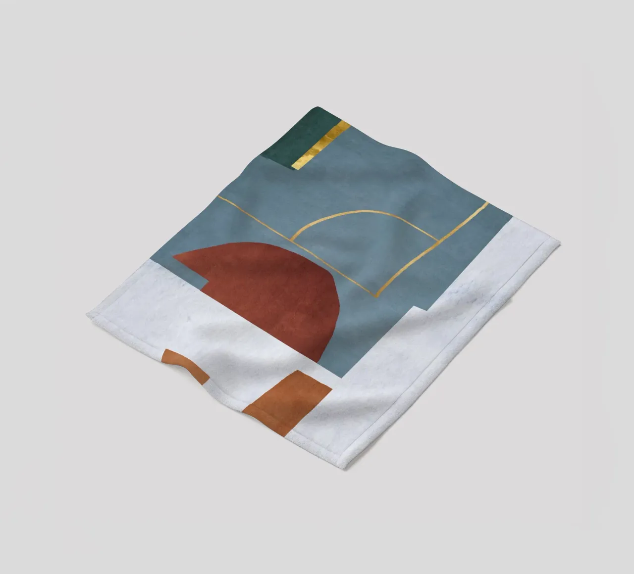 abstract lines and forms coperta in pile da ramosashop