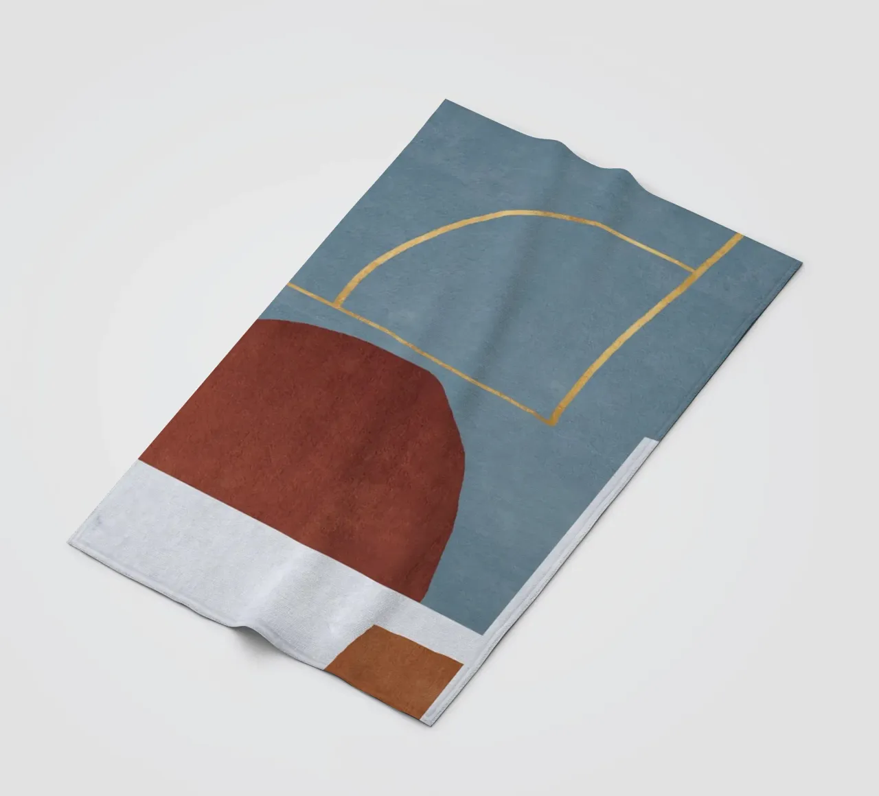 abstract lines and forms coperta in pile da ramosashop