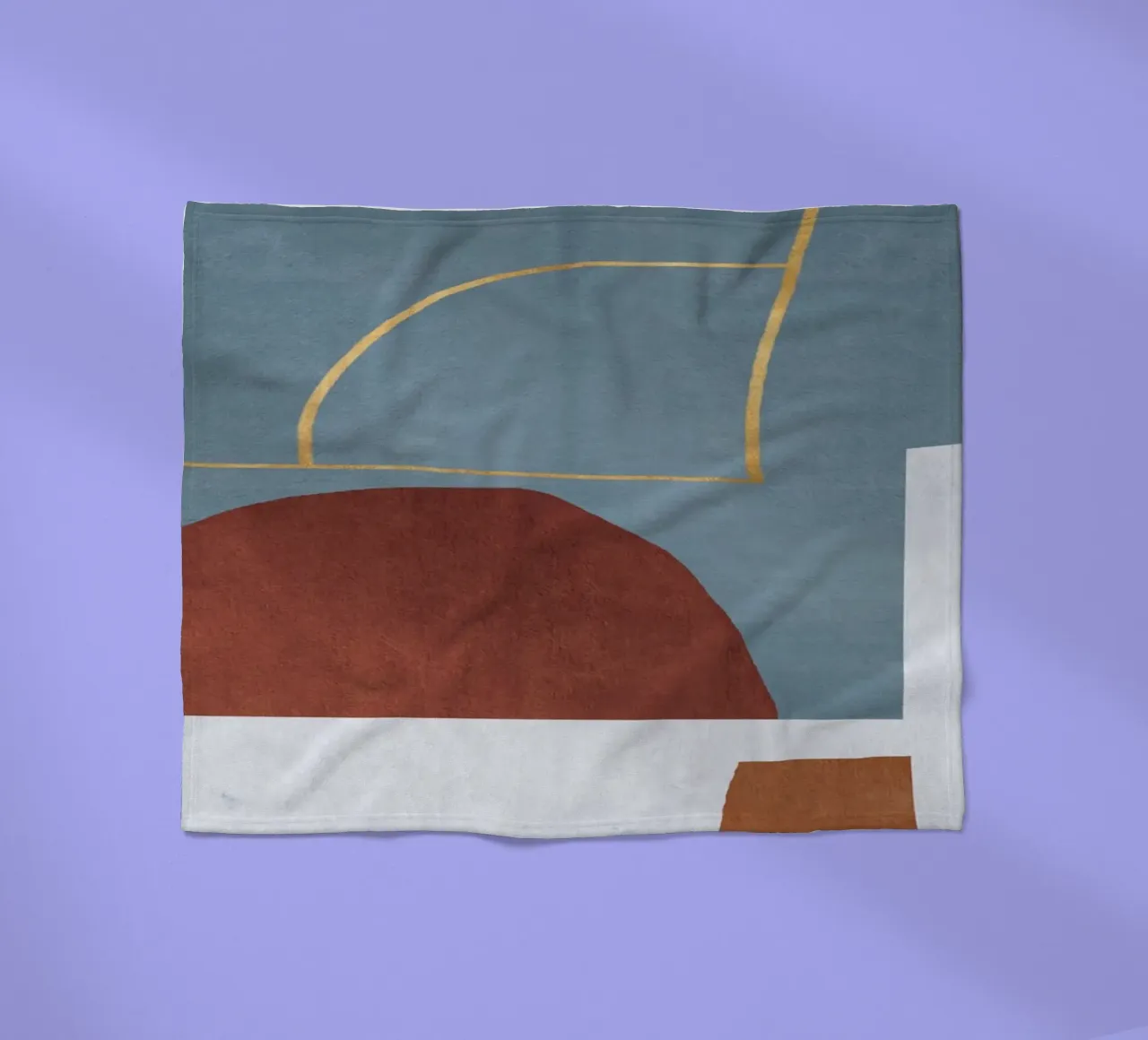 abstract lines and forms coperta in pile da ramosashop