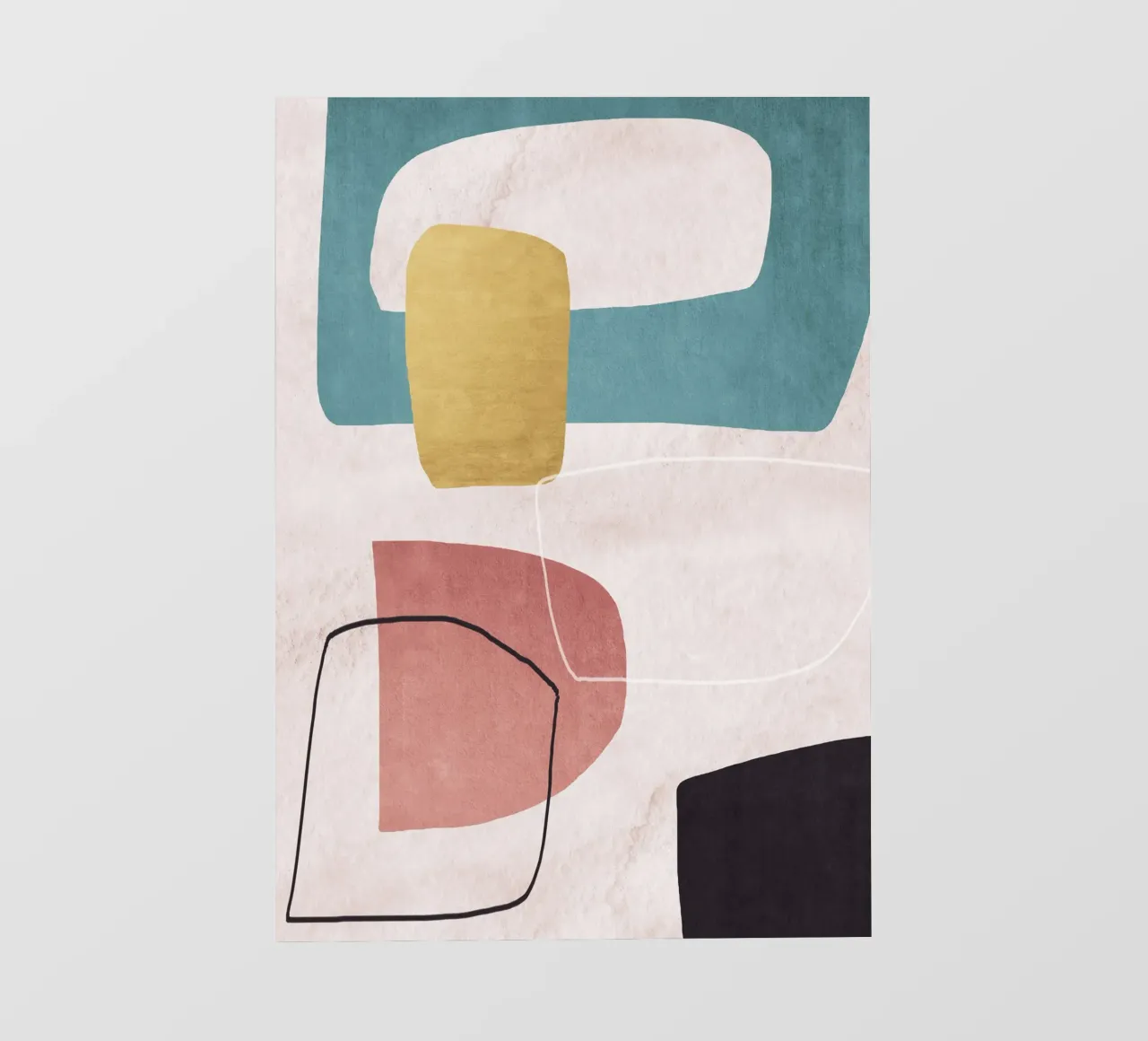 geometric shapes pastel pellicola backlit da ramosashop