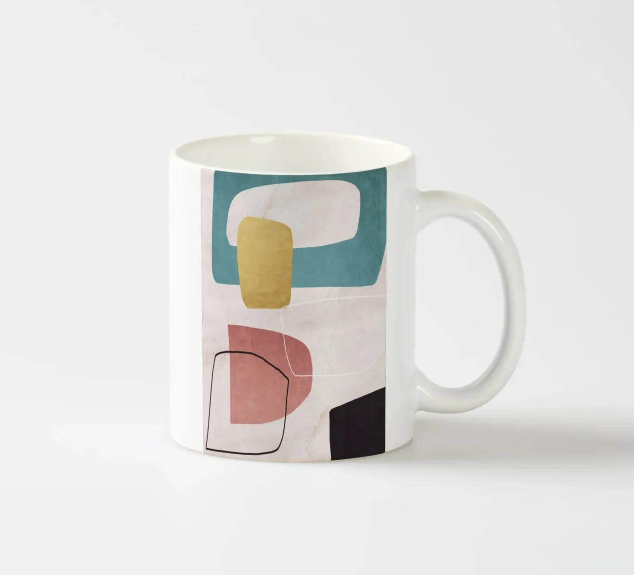 geometric shapes pastel tazza in ceramica da ramosashop