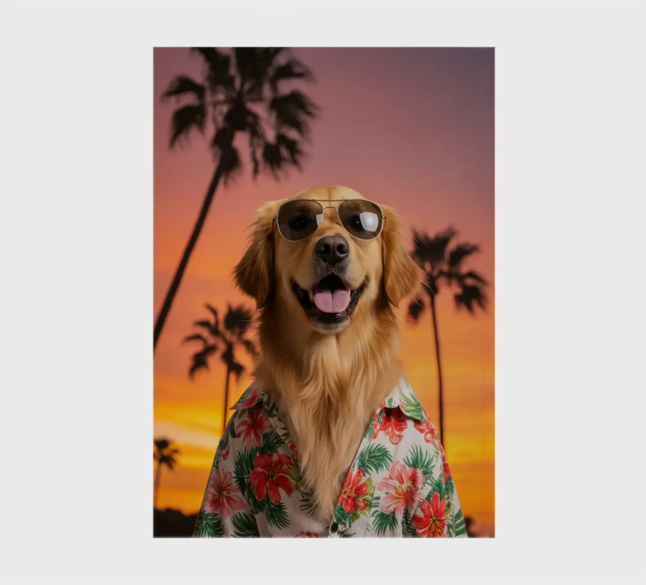 Sunset Vibes notebook by Pawtrait Studio