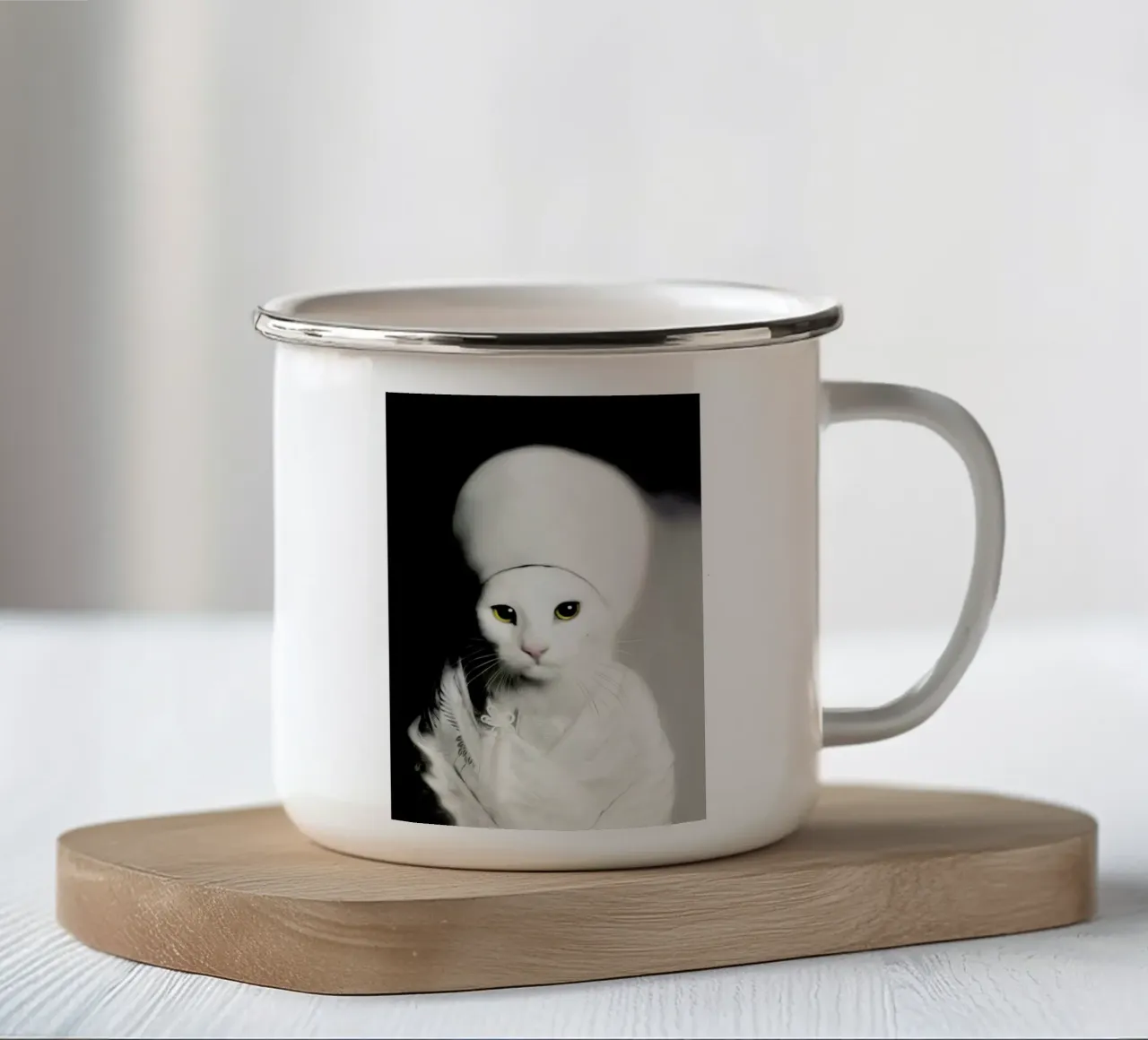 Aro tazza in smalto da Tein Lucasson