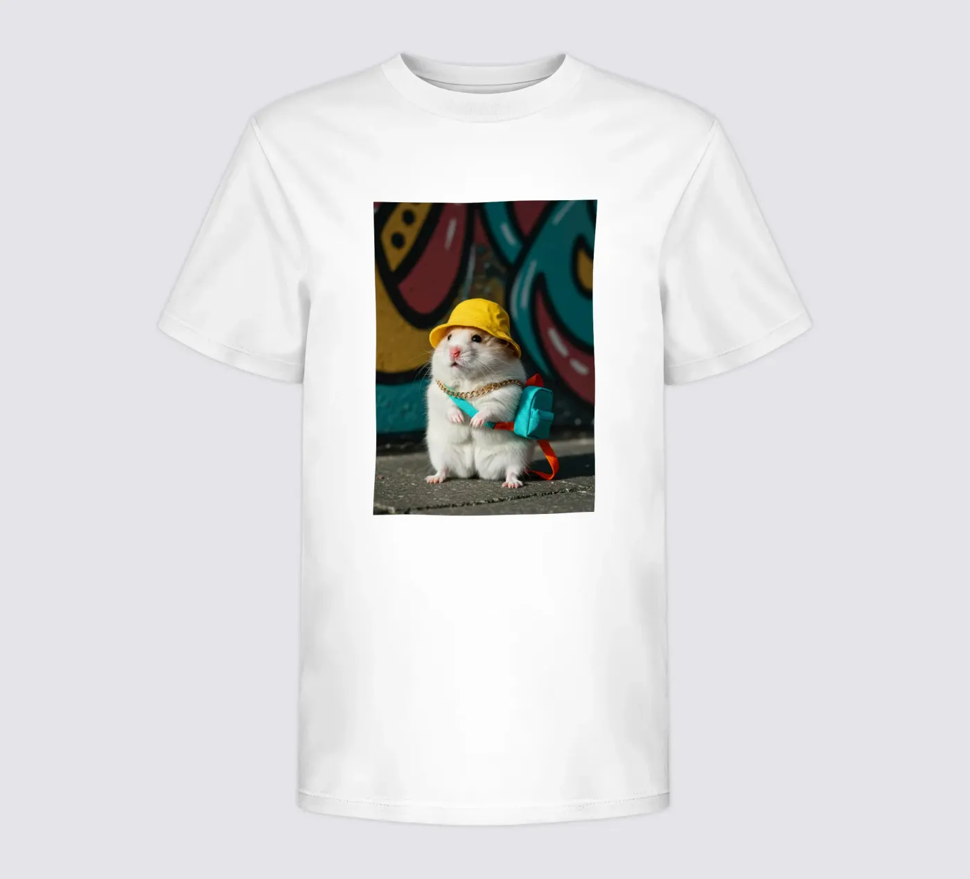 Criceto con un mini secchio t-shirt bambini da Pawtrait Studio