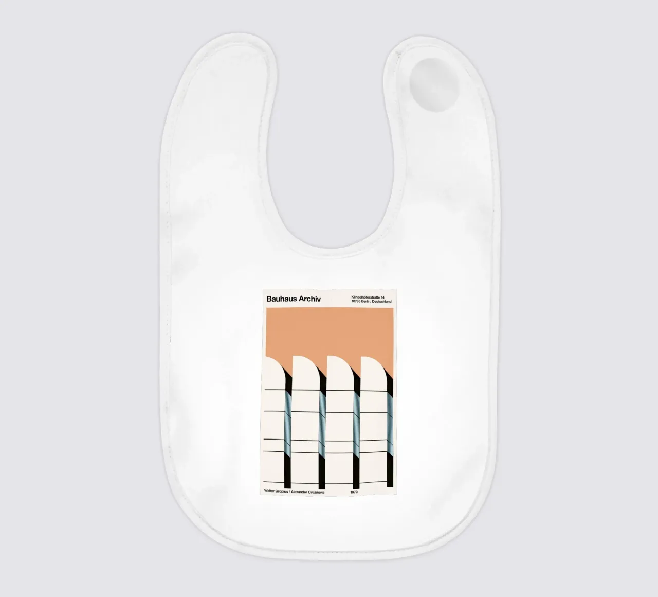 Bauhaus Archiv Print Borders bavaglino da Florent Bodart
